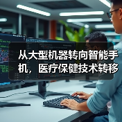 从大型机器转向智能手机,医疗保健技术转移正在进行!(图3) 从大型机器转向智能手机,医疗保健技术转移正在进行!(图3)