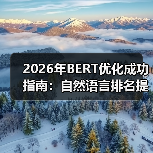 2026年BERT优化成功指南:自然语言排名提升的秘密武器(图2) 2026年BERT优化成功指南:自然语言排名提升的秘密武器(图2)