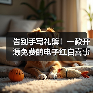 告别手写礼簿！一款开源免费的电子红白喜事礼簿系统！（图3）