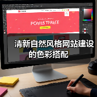清新自然风格网站建设的色彩搭配（图1）