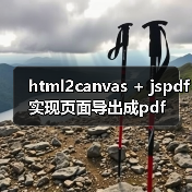 html2canvas + jspdf实现页面导出成pdf(图2) html2canvas + jspdf实现页面导出成pdf(图2)