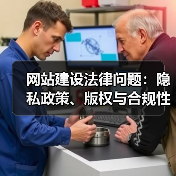 网站建设法律问题:隐私政策、版权与合规性指南(图4) 网站建设法律问题:隐私政策、版权与合规性指南(图4)