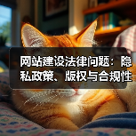 网站建设法律问题:隐私政策、版权与合规性指南(图3) 网站建设法律问题:隐私政策、版权与合规性指南(图3)
