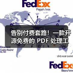 告别付费套路!一款开源免费的 PDF 处理工具箱!(图3) 告别付费套路!一款开源免费的 PDF 处理工具箱!(图3)
