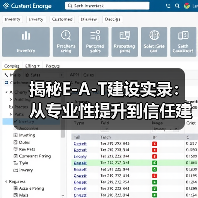揭秘E-A-T建设实录:从专业性提升到信任建立的全流程(图3) 揭秘E-A-T建设实录:从专业性提升到信任建立的全流程(图3)