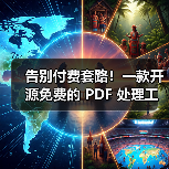 告别付费套路!一款开源免费的 PDF 处理工具箱!(图2) 告别付费套路!一款开源免费的 PDF 处理工具箱!(图2)