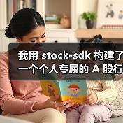 我用 stock-sdk 构建了一个个人专属的 A 股行情仪表盘(图4) 我用 stock-sdk 构建了一个个人专属的 A 股行情仪表盘(图4)