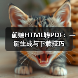 前端HTML转PDF:一键生成与下载技巧(图2) 前端HTML转PDF:一键生成与下载技巧(图2)
