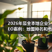 2026年最全本地企业SEO案例:地图排名和电话咨询实操秘籍(图1) 2026年最全本地企业SEO案例:地图排名和电话咨询实操秘籍(图1)