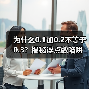 为什么0.1加0.2不等于0.3?揭秘浮点数陷阱(图4) 为什么0.1加0.2不等于0.3?揭秘浮点数陷阱(图4)