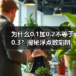 为什么0.1加0.2不等于0.3?揭秘浮点数陷阱(图3) 为什么0.1加0.2不等于0.3?揭秘浮点数陷阱(图3)
