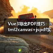 Vue3导出PDF技巧:html2canvas+jspdf实现(图2) Vue3导出PDF技巧:html2canvas+jspdf实现(图2)