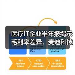 医疗IT企业半年报揭示毛利率差异,麦迪科技为何独领风骚?(图2) 医疗IT企业半年报揭示毛利率差异,麦迪科技为何独领风骚?(图2)