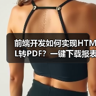 前端开发如何实现HTML转PDF?一键下载报表数据(图3) 前端开发如何实现HTML转PDF?一键下载报表数据(图3)