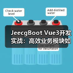 JeecgBoot Vue3开发实战：高效业务模块如何构建？（图4）