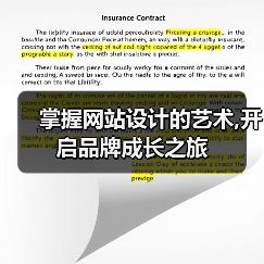 掌握网站设计的艺术,开启品牌成长之旅(图4) 掌握网站设计的艺术,开启品牌成长之旅(图4)