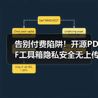 告别付费陷阱!开源PDF工具箱隐私安全无上传限制(图3) 告别付费陷阱!开源PDF工具箱隐私安全无上传限制(图3)