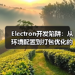 Electron开发陷阱:从环境配置到打包优化的血泪史(图2) Electron开发陷阱:从环境配置到打包优化的血泪史(图2)