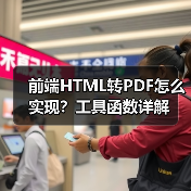前端HTML转PDF怎么实现?工具函数详解(图3) 前端HTML转PDF怎么实现?工具函数详解(图3)