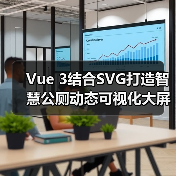 Vue 3结合SVG打造智慧公厕动态可视化大屏（图3）