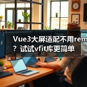 Vue3大屏适配不用rem?试试vfit库更简单(图4) Vue3大屏适配不用rem?试试vfit库更简单(图4)