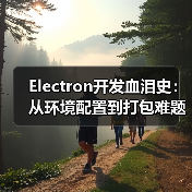 Electron开发血泪史：从环境配置到打包难题全解析 - 推荐阅读文章