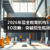 2026年最全教育机构SEO攻略:突破招生瓶颈的秘密武器(图3) 2026年最全教育机构SEO攻略:突破招生瓶颈的秘密武器(图3)