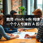 我用 stock-sdk 构建了一个个人专属的 A 股行情仪表盘(图2) 我用 stock-sdk 构建了一个个人专属的 A 股行情仪表盘(图2)