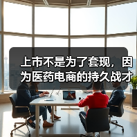 上市不是为了套现,因为医药电商的持久战才刚开始(图1) 上市不是为了套现,因为医药电商的持久战才刚开始(图1)