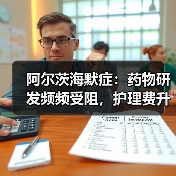阿尔茨海默症：药物研发频频受阻，护理费升至万亿，预测成解决良 - 推荐阅读文章