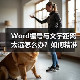 Word编号与文字距离太远怎么办？如何精准调整排版 - 推荐阅读文章