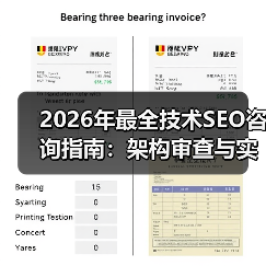 2026年最全技术SEO咨询指南:架构审查与实施指导揭秘(图4) 2026年最全技术SEO咨询指南:架构审查与实施指导揭秘(图4)