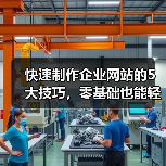 快速制作企业网站的5大技巧,零基础也能轻松上手!(图4) 快速制作企业网站的5大技巧,零基础也能轻松上手!(图4)