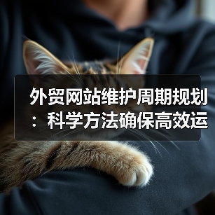 外贸网站维护周期规划:科学方法确保高效运营(图1) 外贸网站维护周期规划:科学方法确保高效运营(图1)