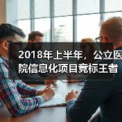 2018年上半年，公立医院信息化项目竞标王者是谁？（图4）
