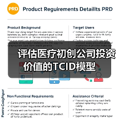 评估医疗初创公司投资价值的TCID模型（图4）