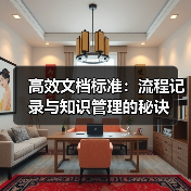 高效文档标准：流程记录与知识管理的秘诀 - 推荐阅读文章