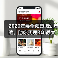 2026年最全预算规划策略,助你实现ROI最大化(图4) 2026年最全预算规划策略,助你实现ROI最大化(图4)