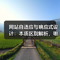 网站自适应与响应式设计：本质区别解析，哪种更优？