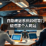 自助建站系统如何零门槛搭建个人网站（图3）