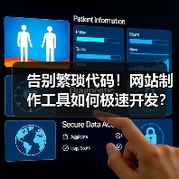 告别繁琐代码！网站制作工具如何极速开发？ - 推荐阅读文章