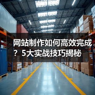 网站制作如何高效完成?5大实战技巧揭秘(图1) 网站制作如何高效完成?5大实战技巧揭秘(图1)