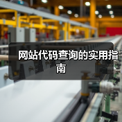 网站代码查询的实用指南(图2) 网站代码查询的实用指南(图2)
