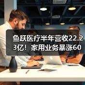 鱼跃医疗半年营收22.23亿!家用业务暴涨60%如何驱动业绩增长?(图3) 鱼跃医疗半年营收22.23亿!家用业务暴涨60%如何驱动业绩增长?(图3)
