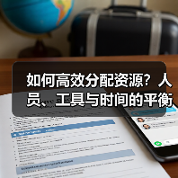 如何高效分配资源?人员、工具与时间的平衡之道(图3) 如何高效分配资源?人员、工具与时间的平衡之道(图3)