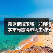 竞争情报策略:如何科学布局赢得市场主动权?(图3) 竞争情报策略:如何科学布局赢得市场主动权?(图3)