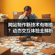网站制作新技术有哪些?动态交互体验全解析(图2) 网站制作新技术有哪些?动态交互体验全解析(图2)