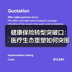 健康保险转型突破口：医疗生态重塑如何突围 - 推荐阅读文章