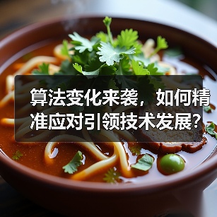 算法变化来袭，如何精准应对引领技术发展？ - 推荐阅读文章