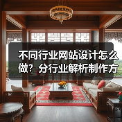 不同行业网站设计怎么做?分行业解析制作方法(图2) 不同行业网站设计怎么做?分行业解析制作方法(图2)
